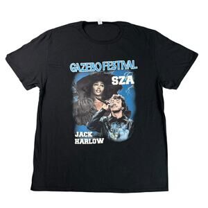SZA Jack Harlow Gazebo Festival 2024 Graphic Graphic T-Shirt XL
